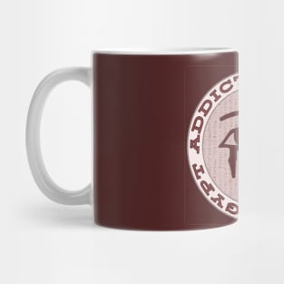 Eye of Horus, ancient egypt, hieroglyphs, vintage badge Mug